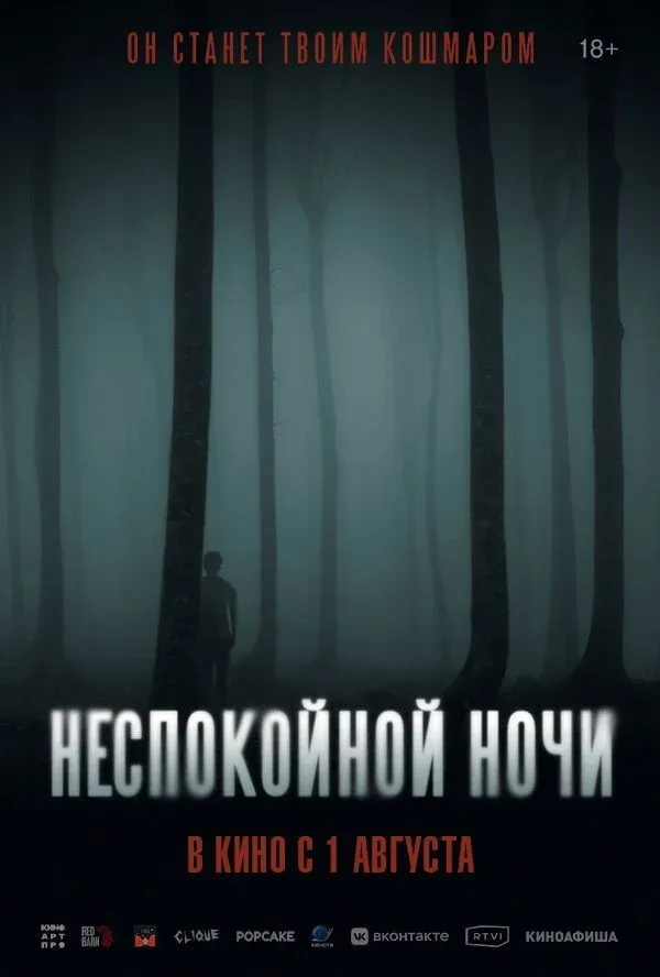 Постер фильма Неспокойной ночи