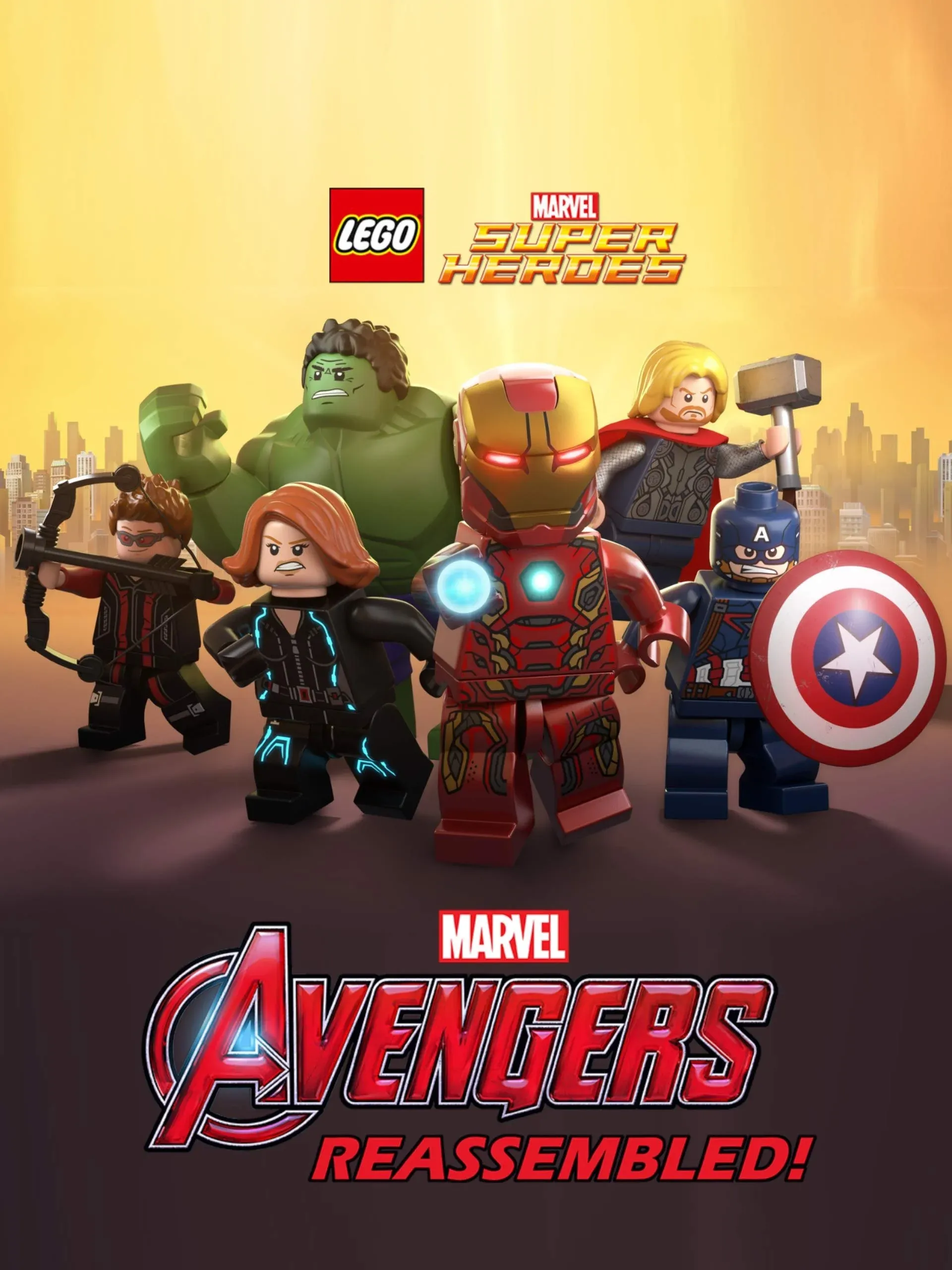 Постер фильма Лего Супергерои Marvel: Мстители. Снова в сборе