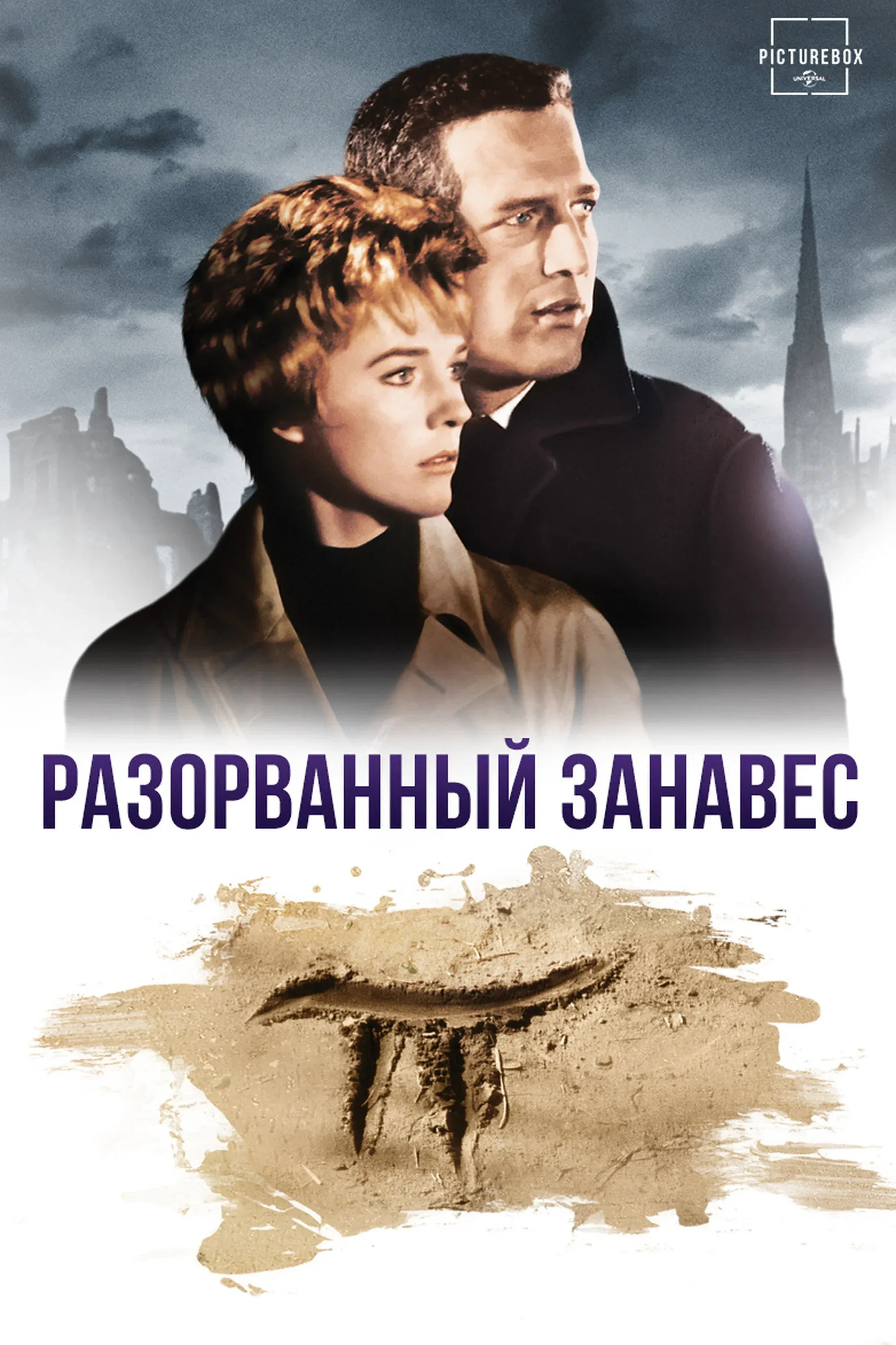 Постер фильма Разорванный занавес