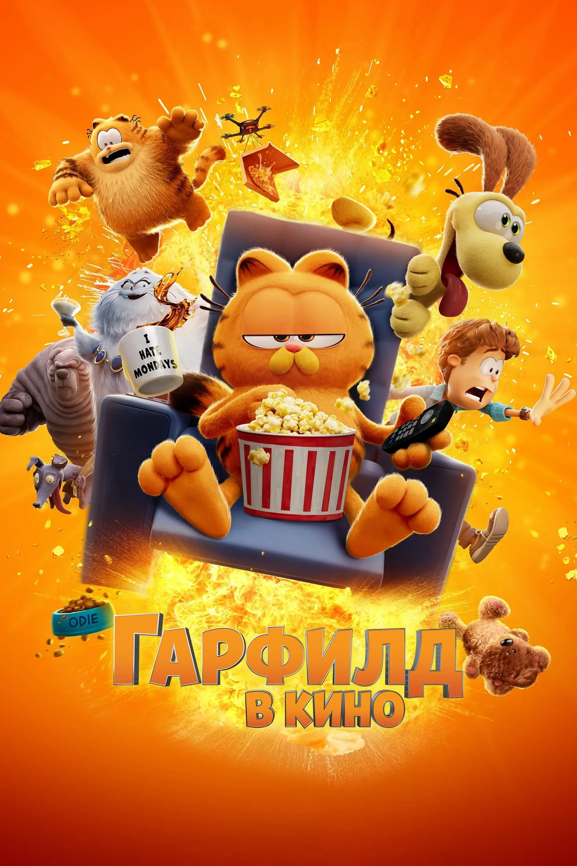 Постер фильма Гарфилд в Кино