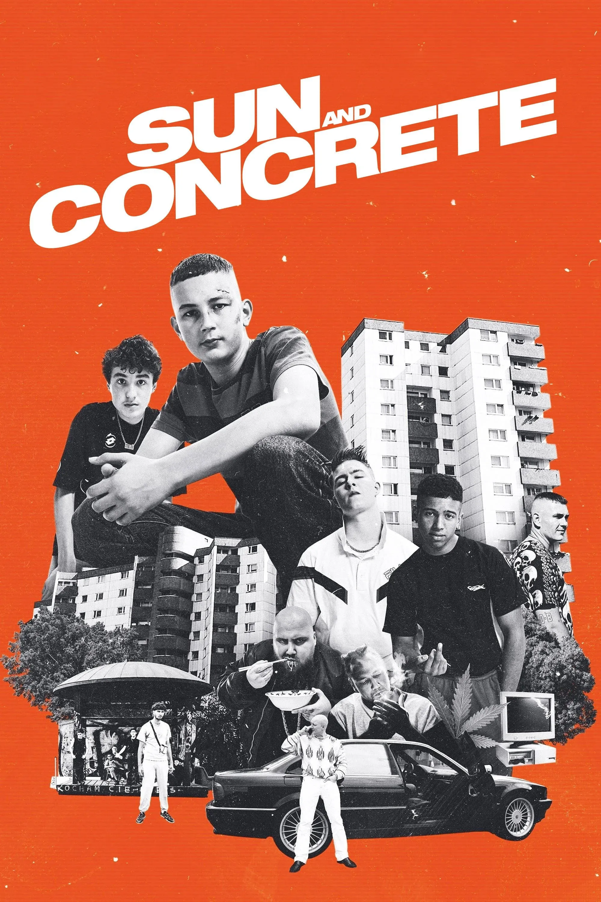 Постер фильма Солнце и бетон