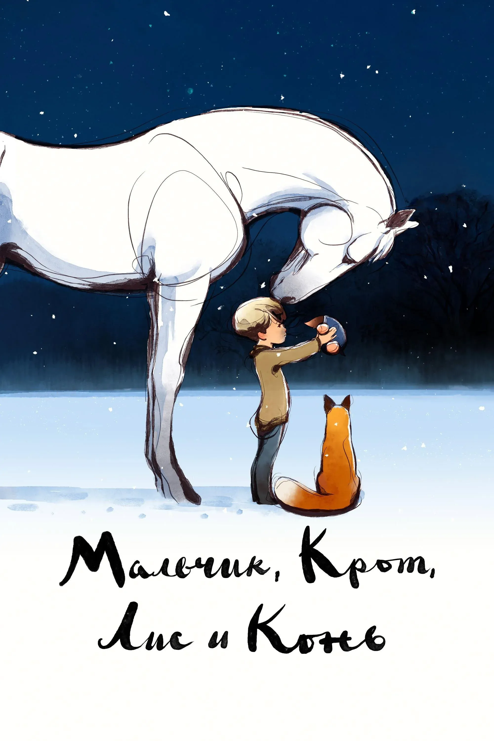 Постер фильма Мальчик, Крот, Лис и Конь