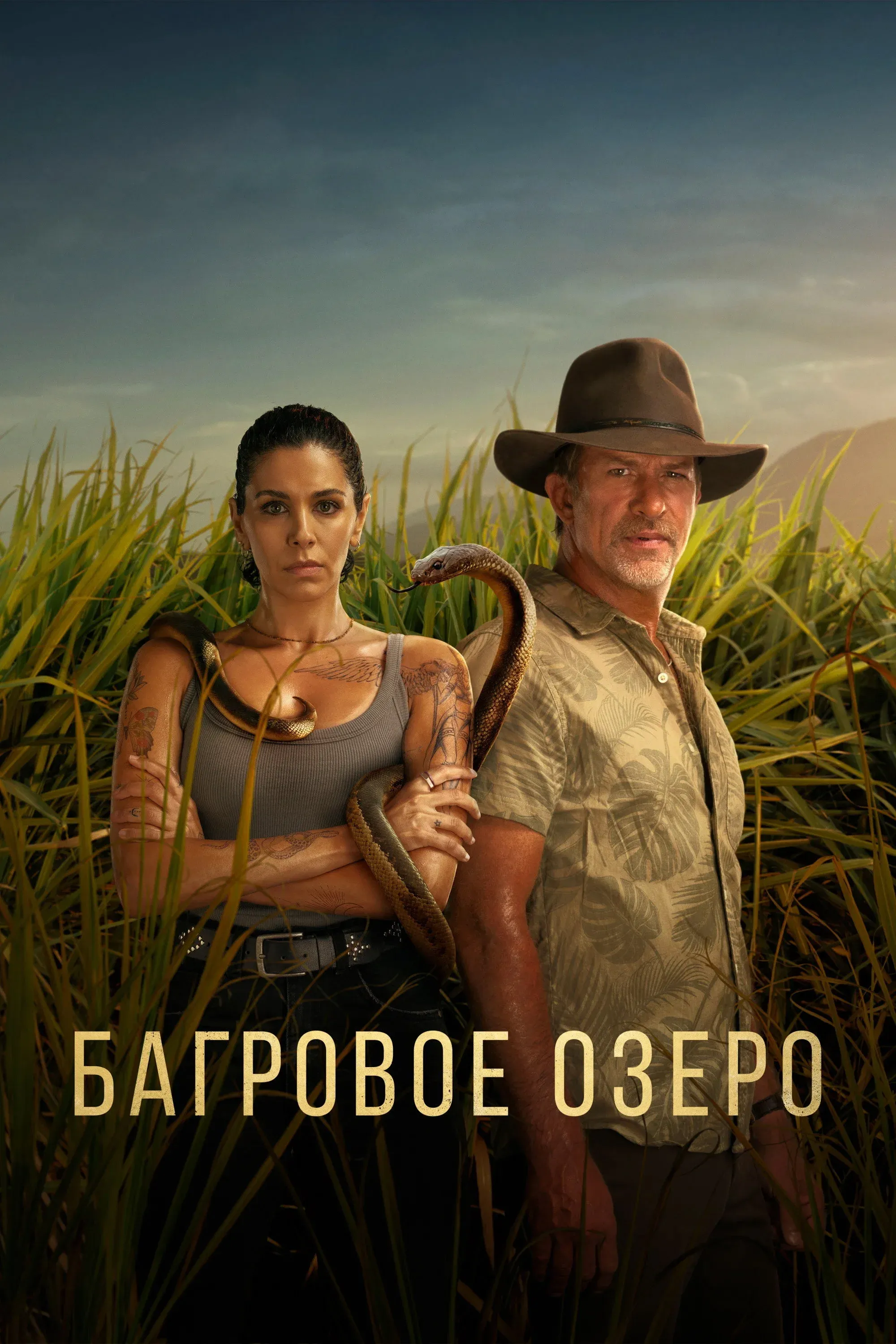 Постер фильма Багровое озеро