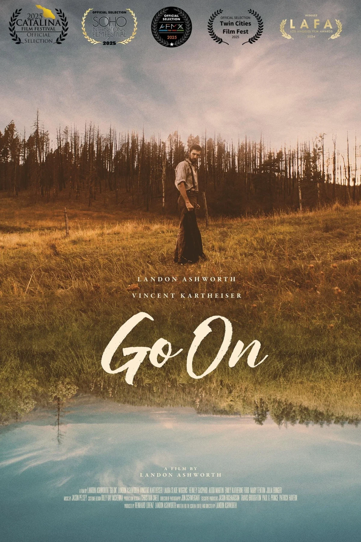 Постер фильма Go On