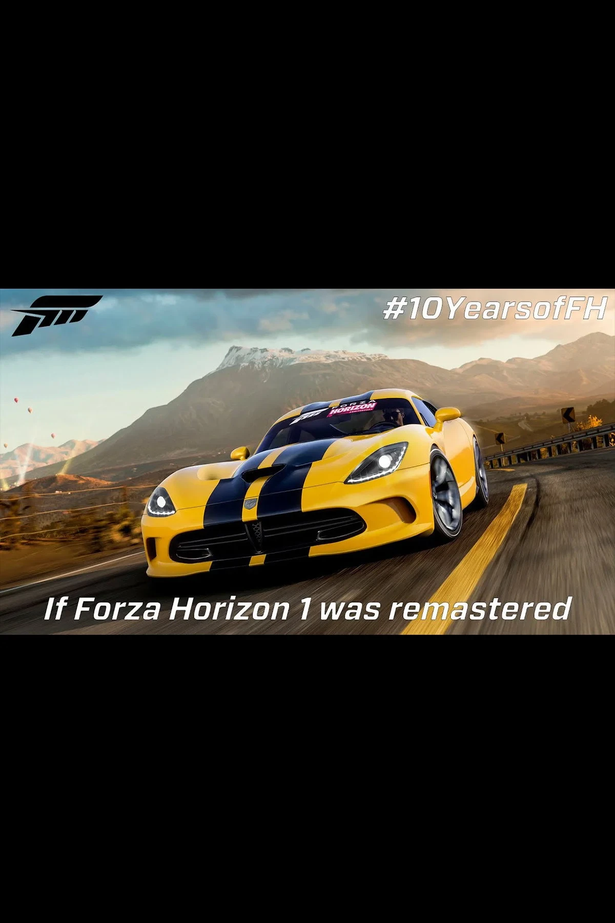 Постер фильма Если бы Forza Horizon 1 получила ремастер | FH5 | 10 лет Forza Horizon