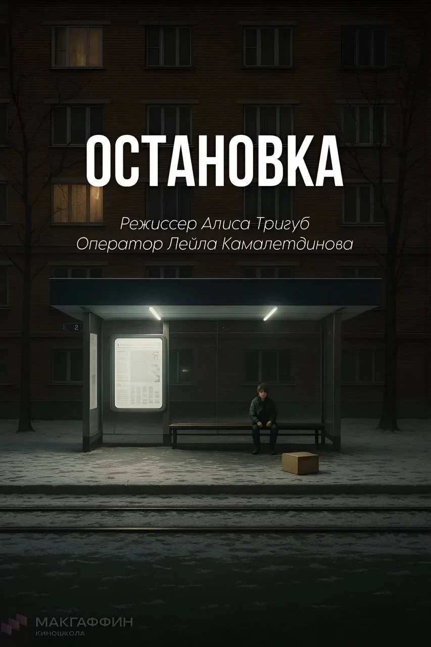 Постер фильма Остановка