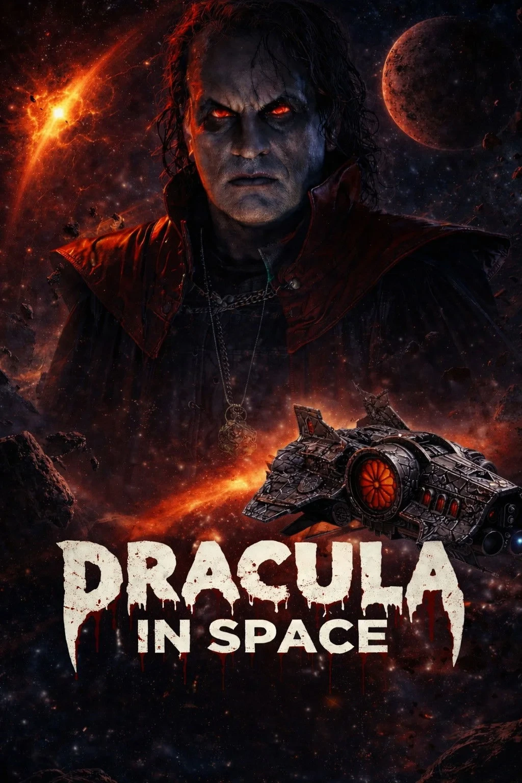 Постер фильма Dracula in Space
