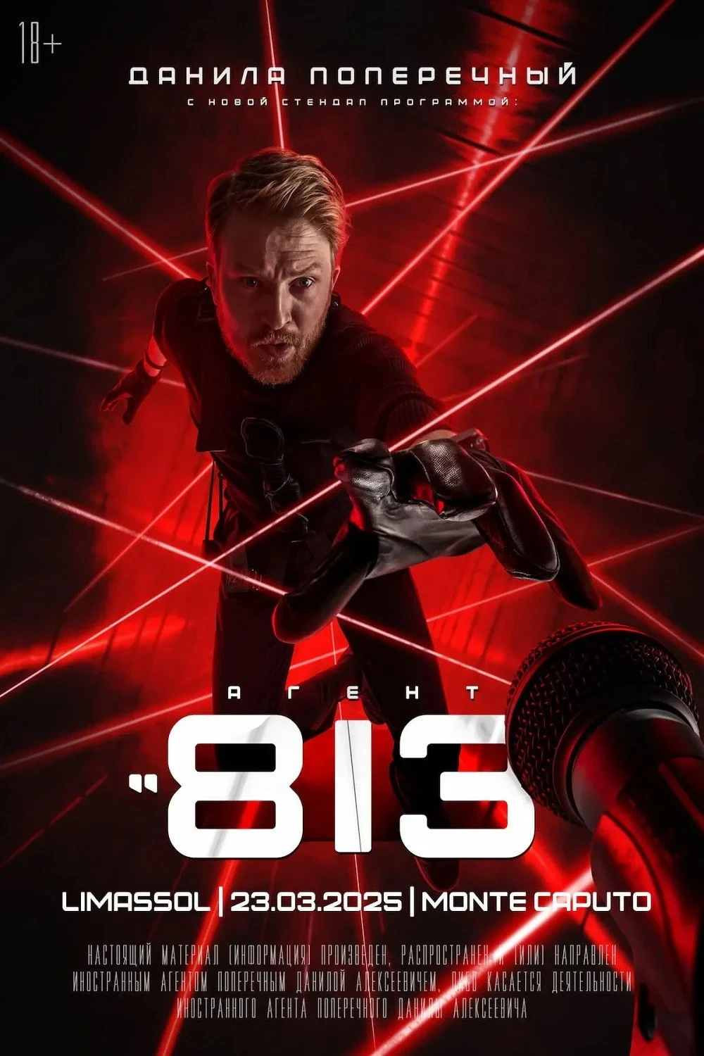 Постер фильма Данила Поперечный: Агент 813