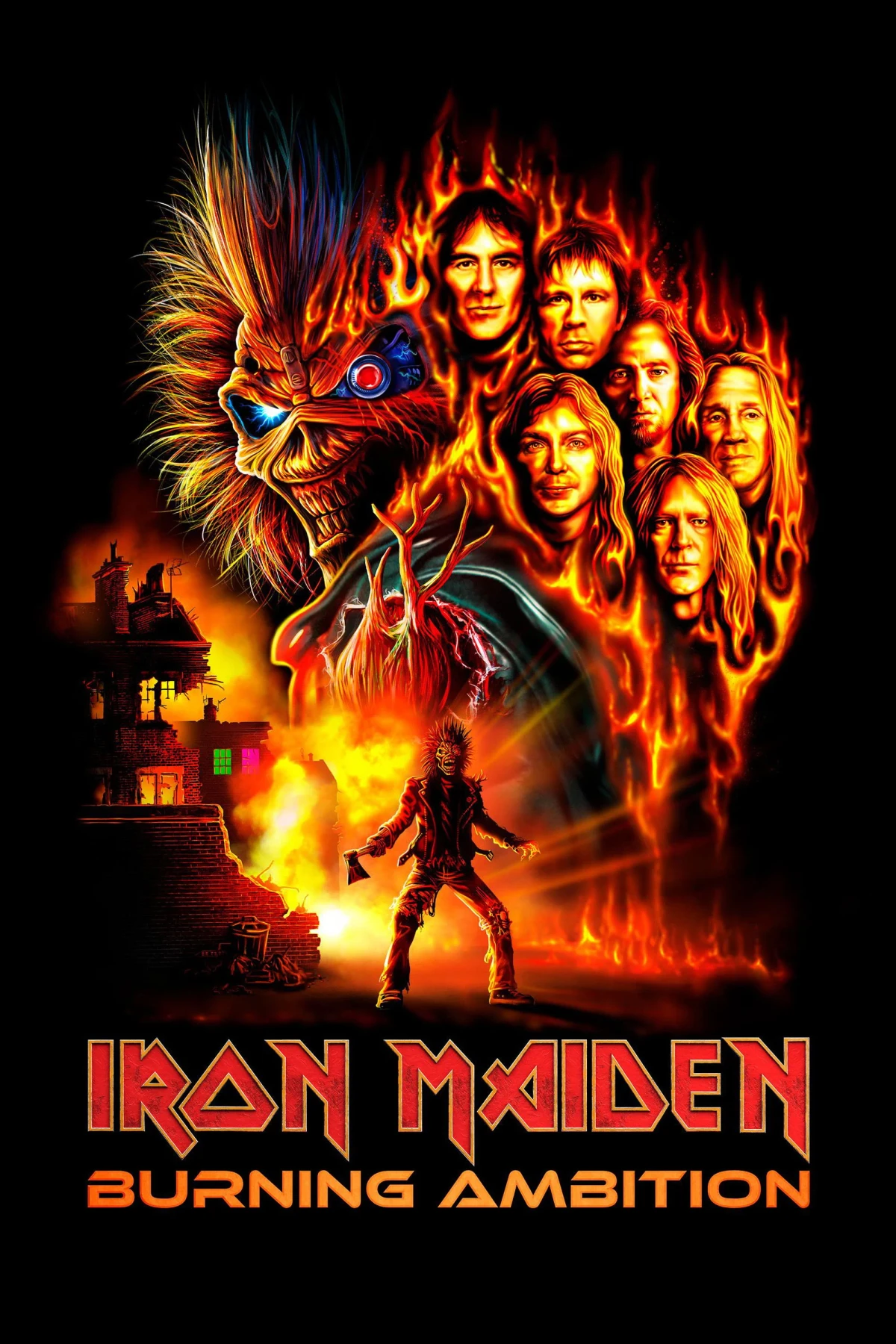 Постер фильма Iron Maiden: Burning Ambition