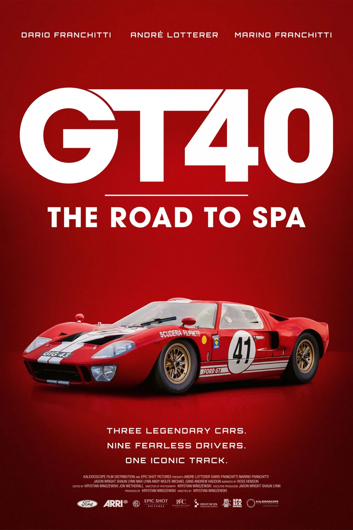 Постер фильма GT40: The Road to Spa