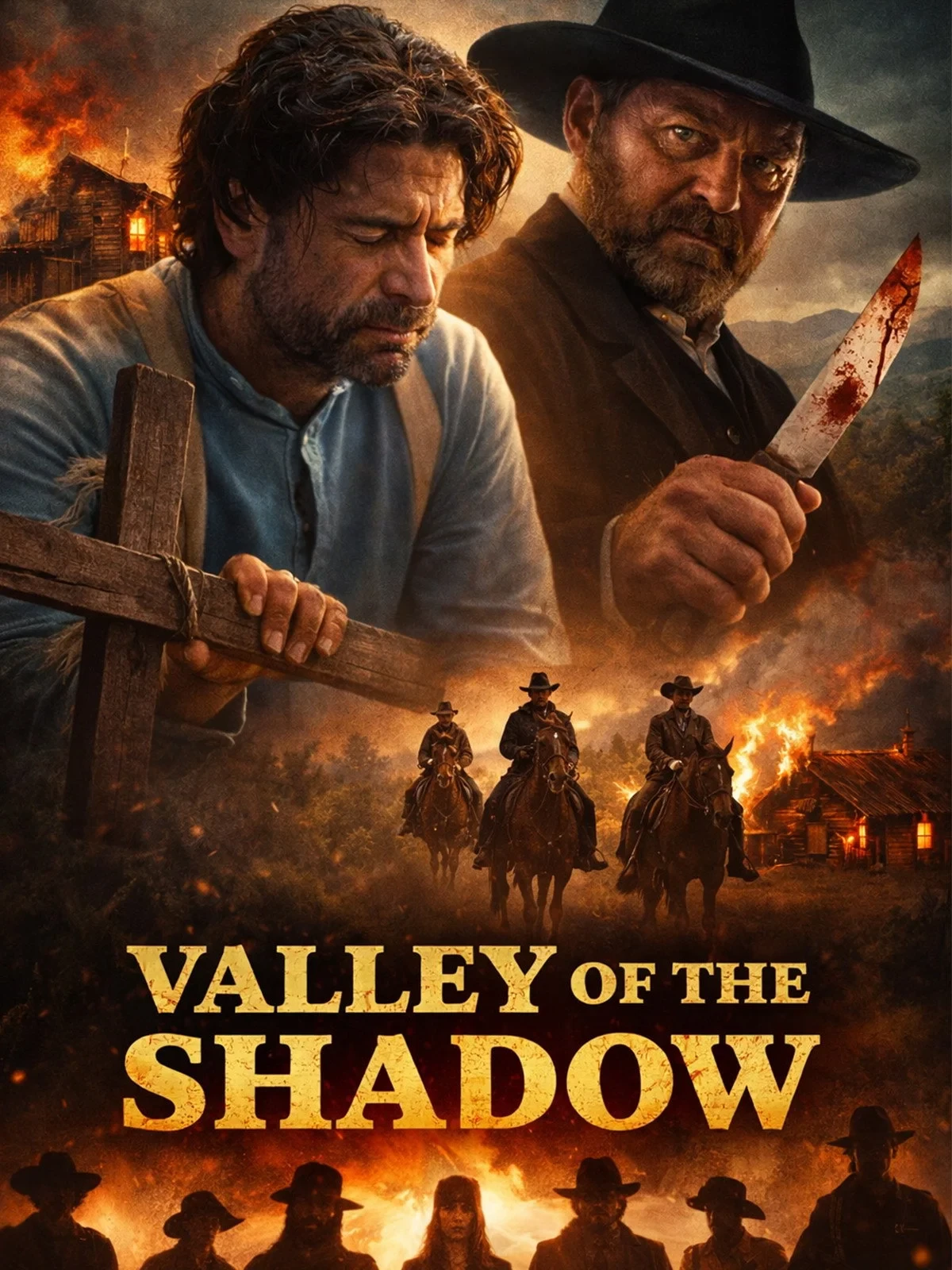 Постер фильма Valley of the Shadow