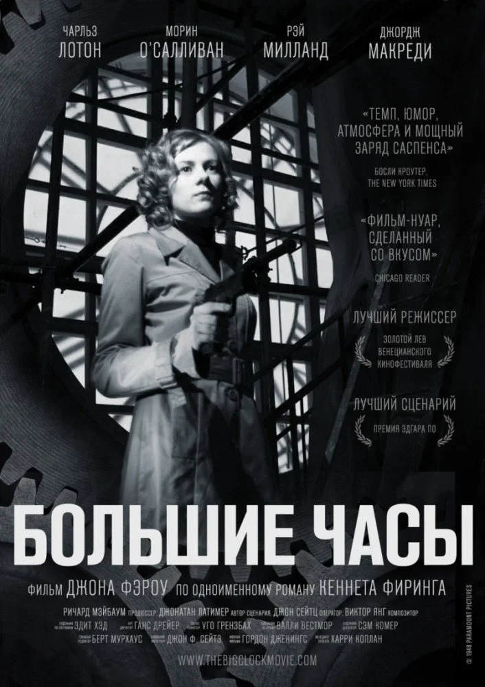 Постер фильма Большие часы