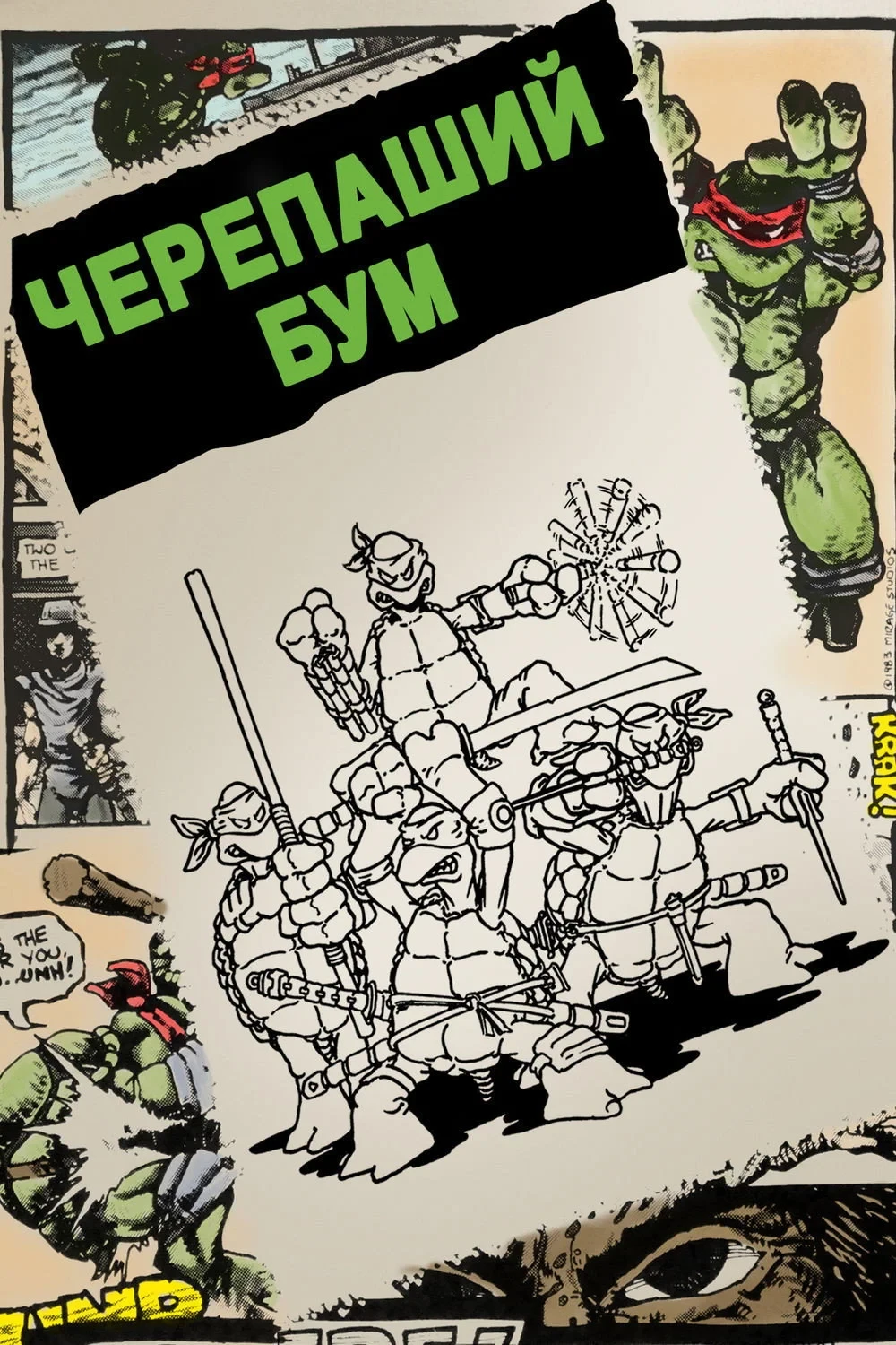 Постер фильма Черепаший бум