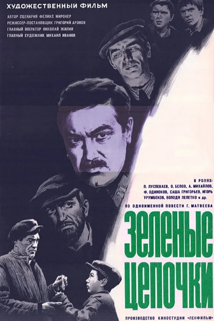 Постер фильма Зелёные цепочки