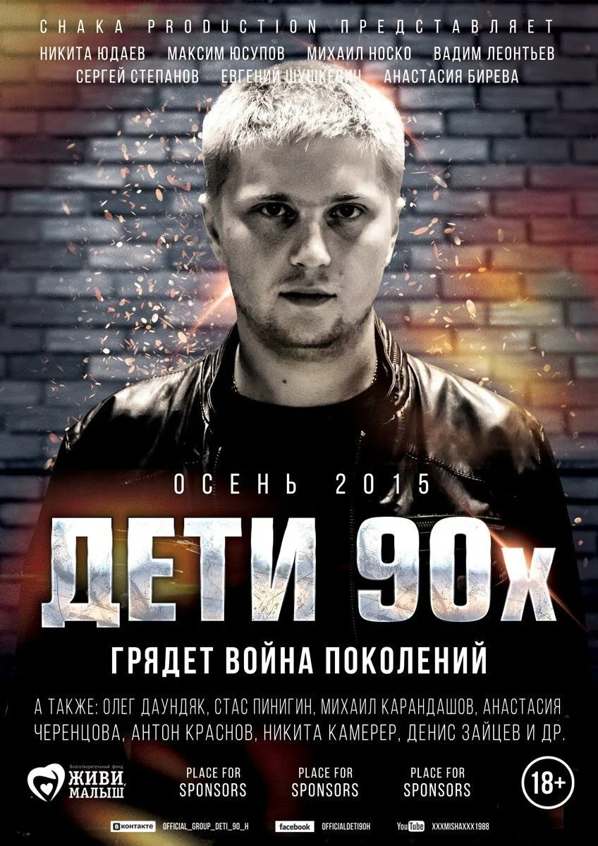 Постер фильма Дети 90-х