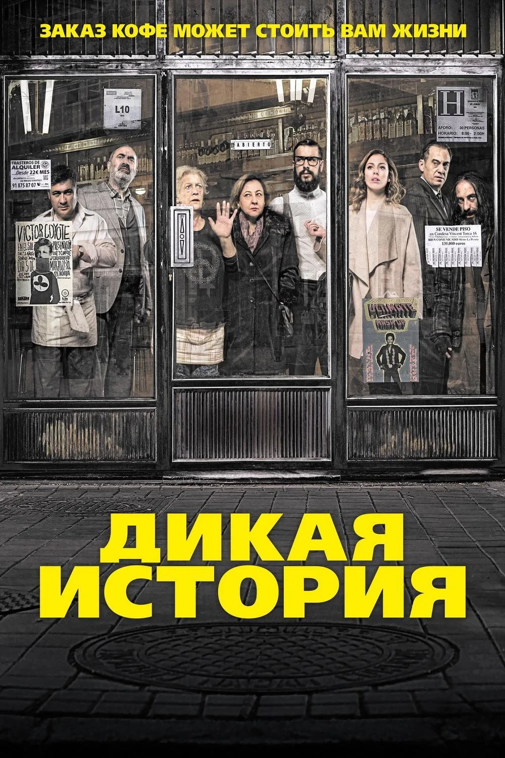Постер фильма Дикая история
