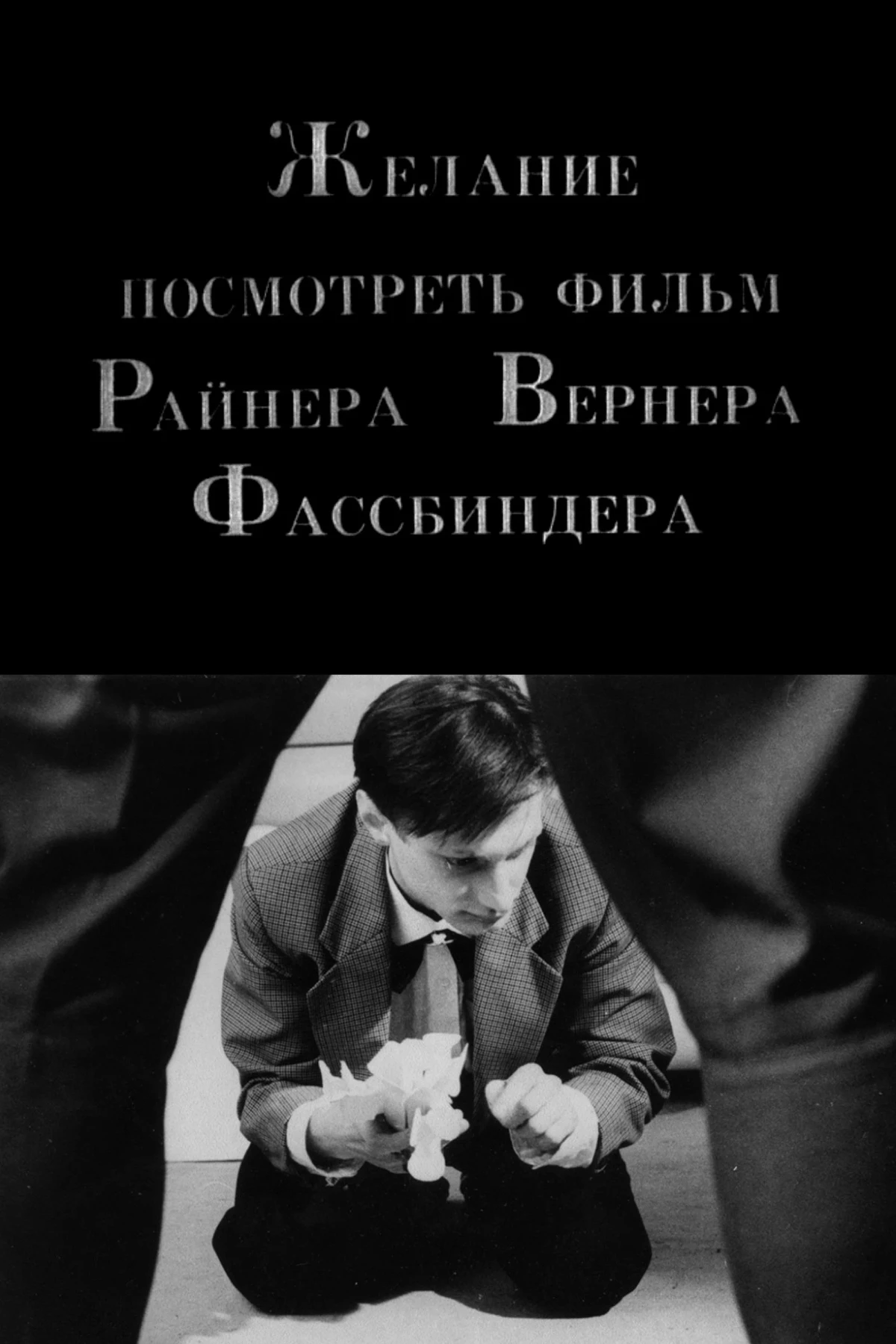 Постер фильма Желание посмотреть фильм Райнера Вернера Фассбиндера