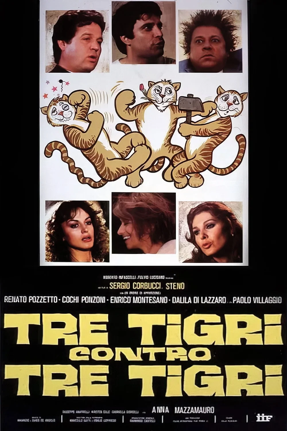 Постер фильма Три тигра против трех тигров