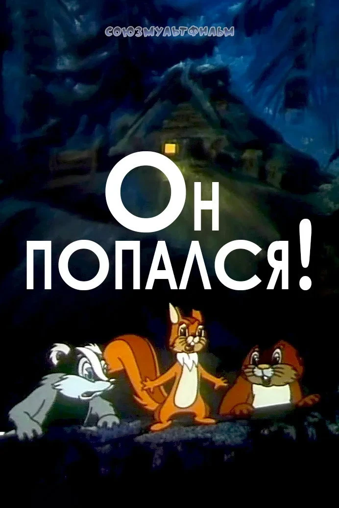 Постер фильма Он попался!