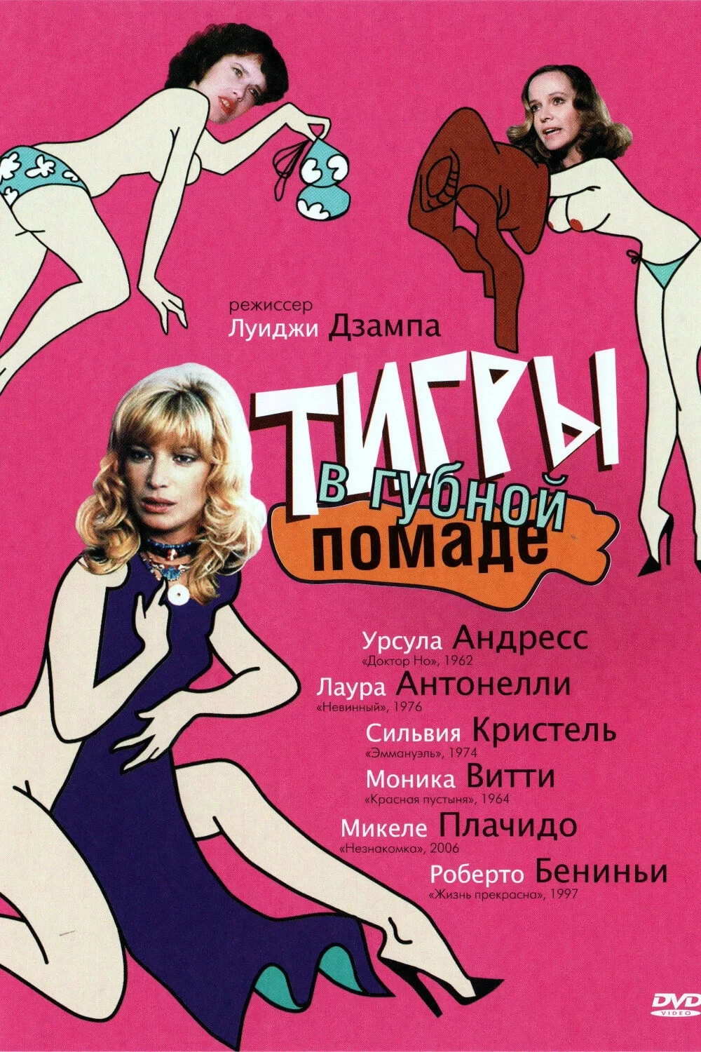 Постер фильма Тигры в губной помаде