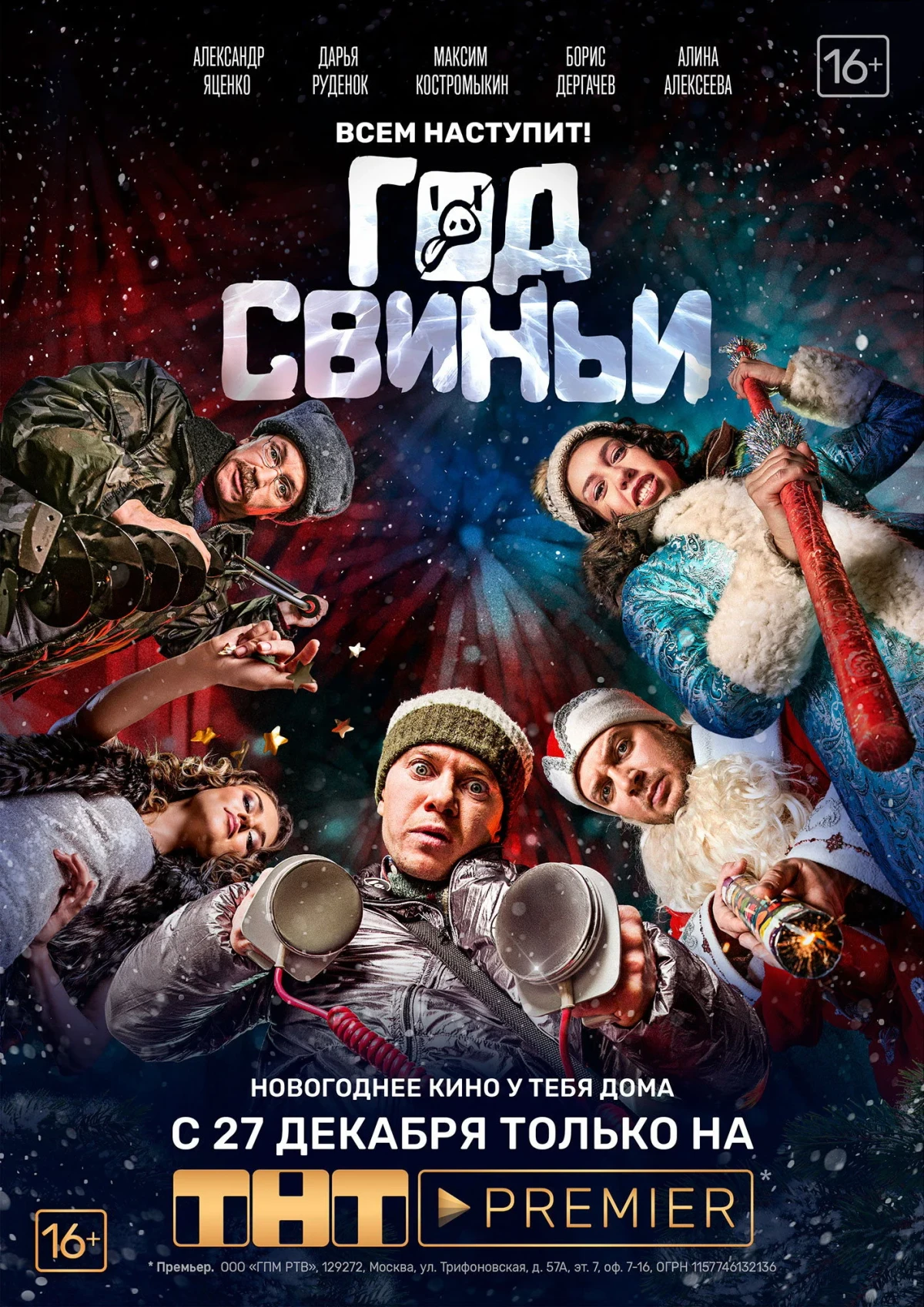 Постер фильма Год свиньи