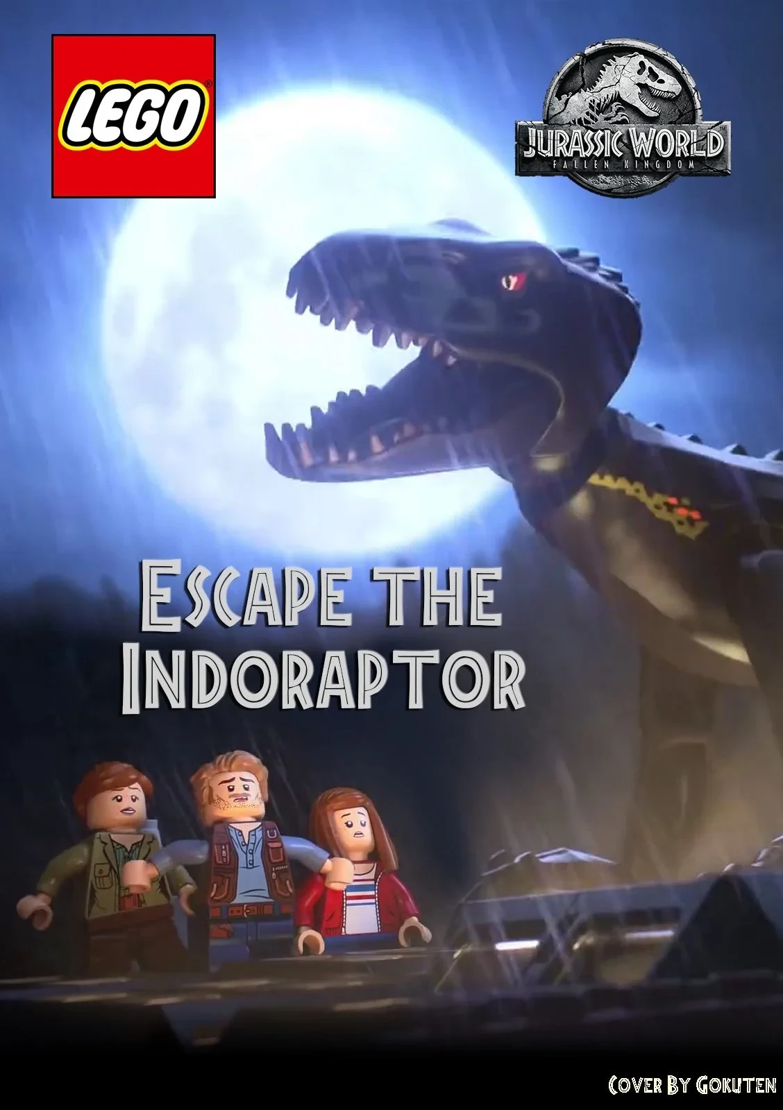 Постер фильма LEGO Мир Юрского Периода: Побег от Индораптора