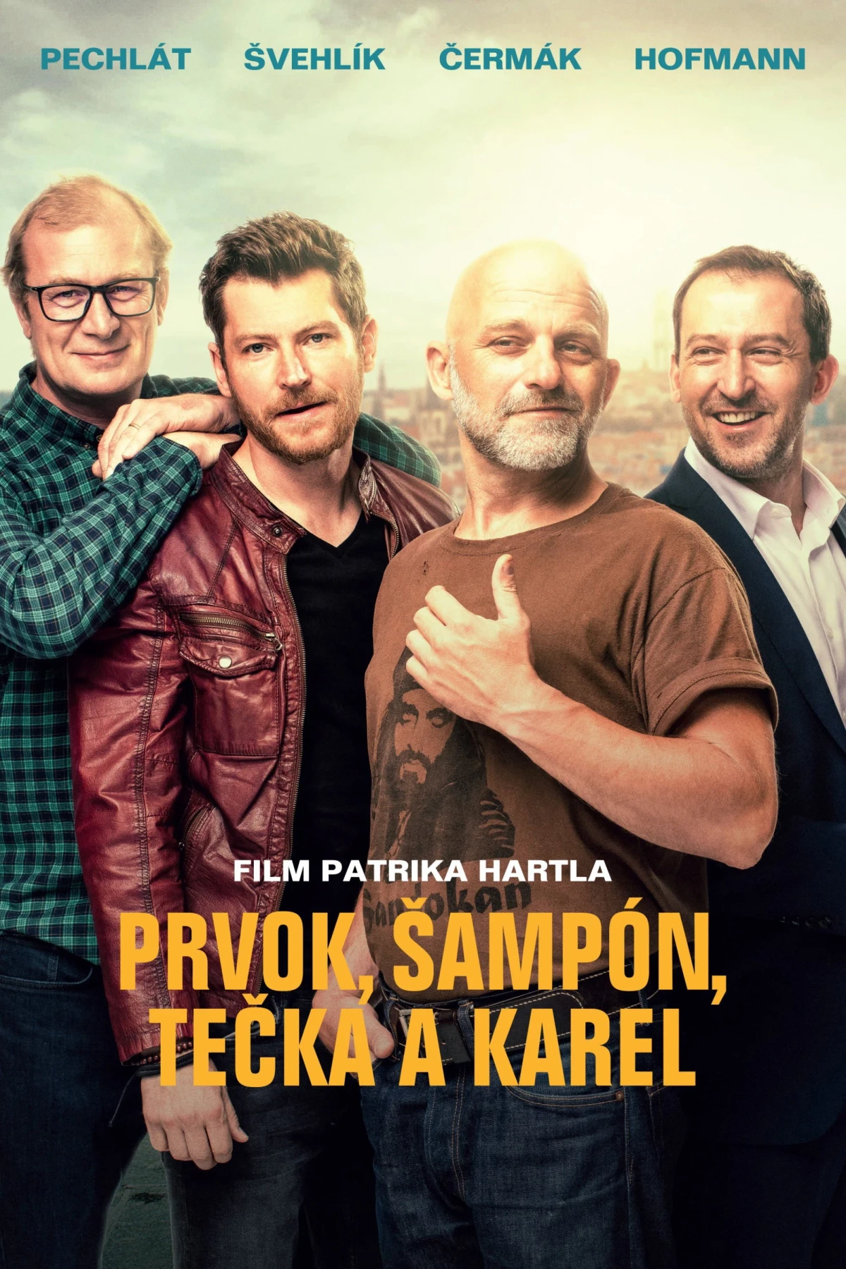 Постер фильма Элемент, Шампунь, Точка и Карел