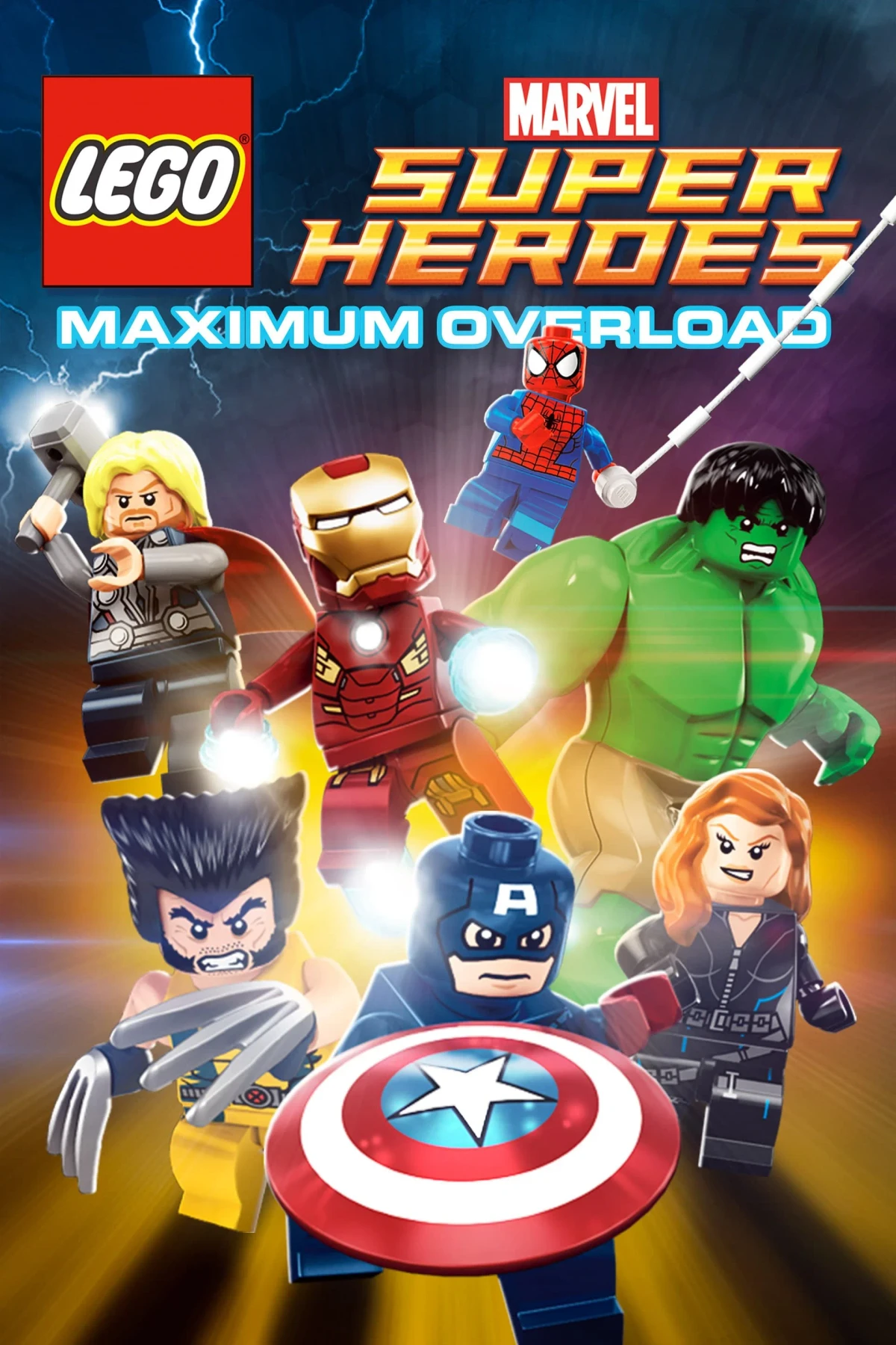 Постер фильма LEGO Супергерои Marvel: Максимальная перегрузка