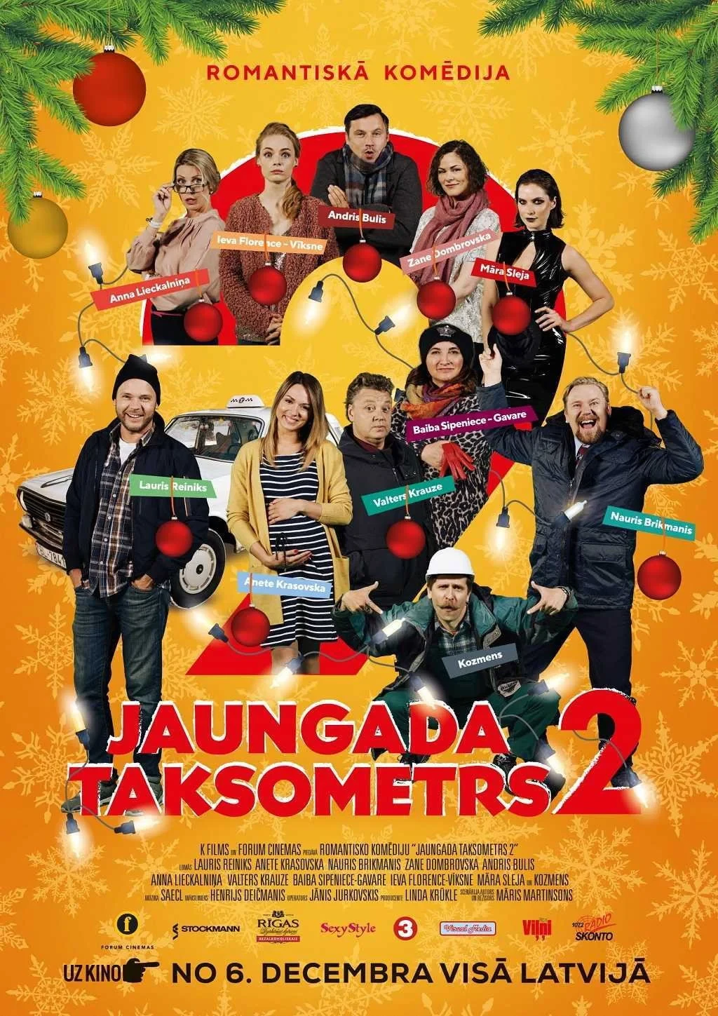 Постер фильма Новогоднее такси 2