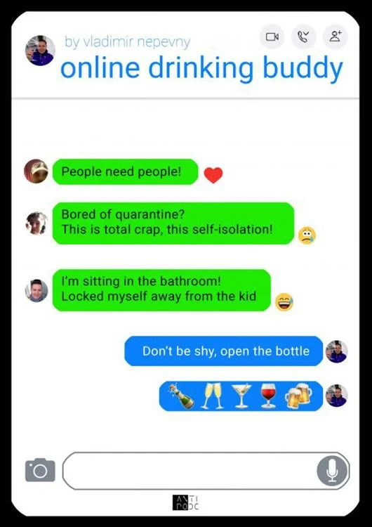 Постер фильма Собутыльник онлайн. Карантинные разговоры