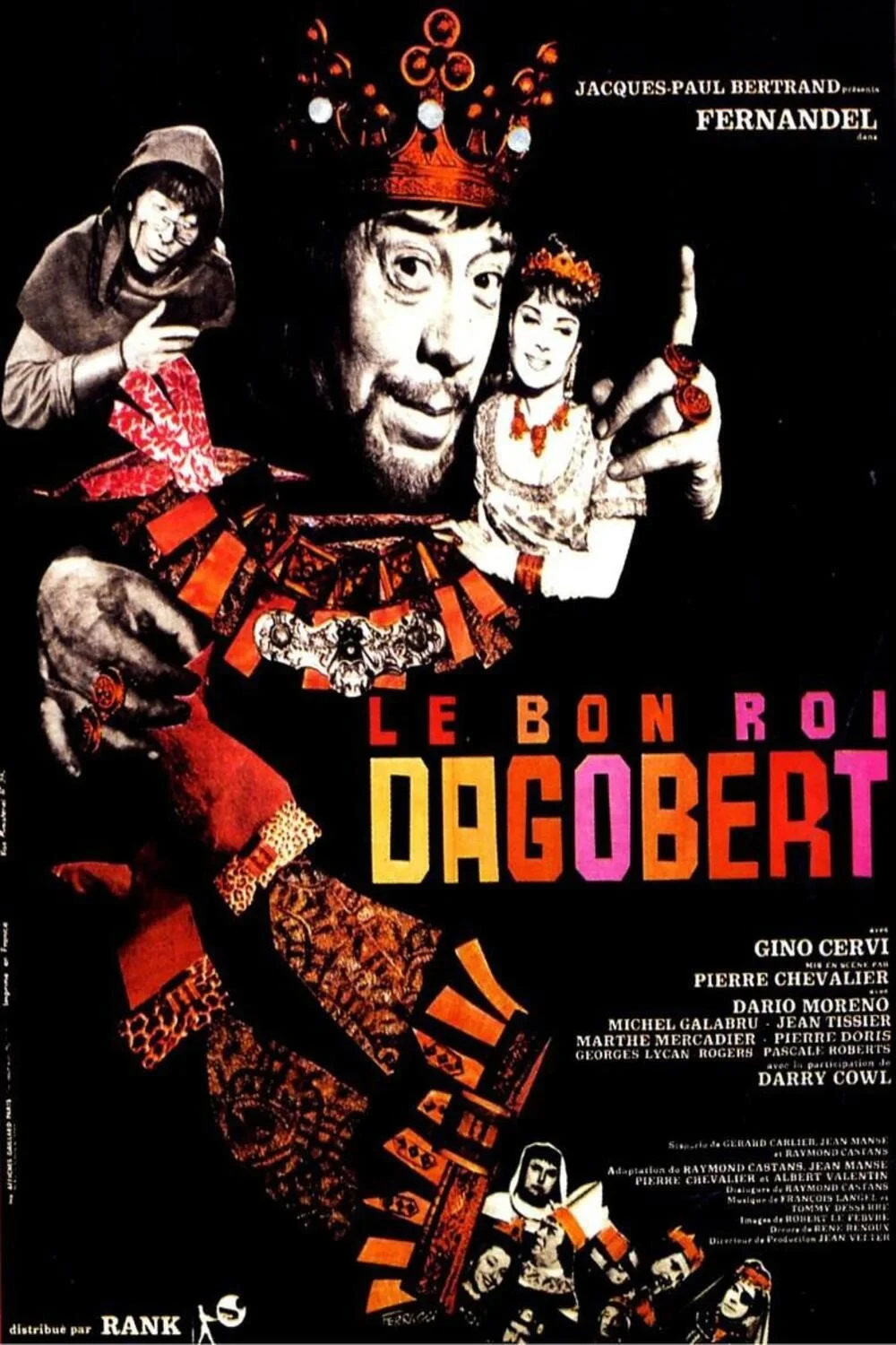 Постер фильма Добрый король Дагобер