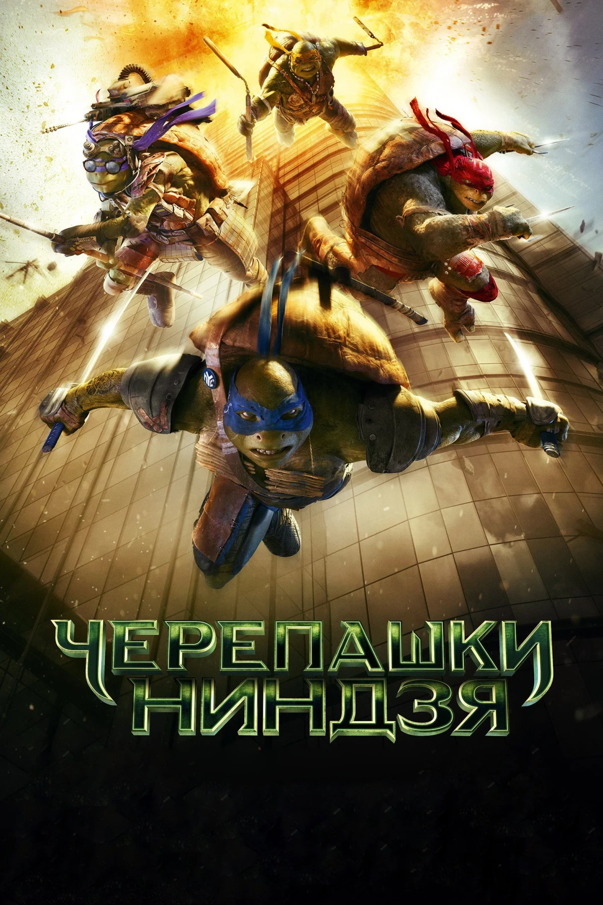 Постер фильма Черепашки-ниндзя