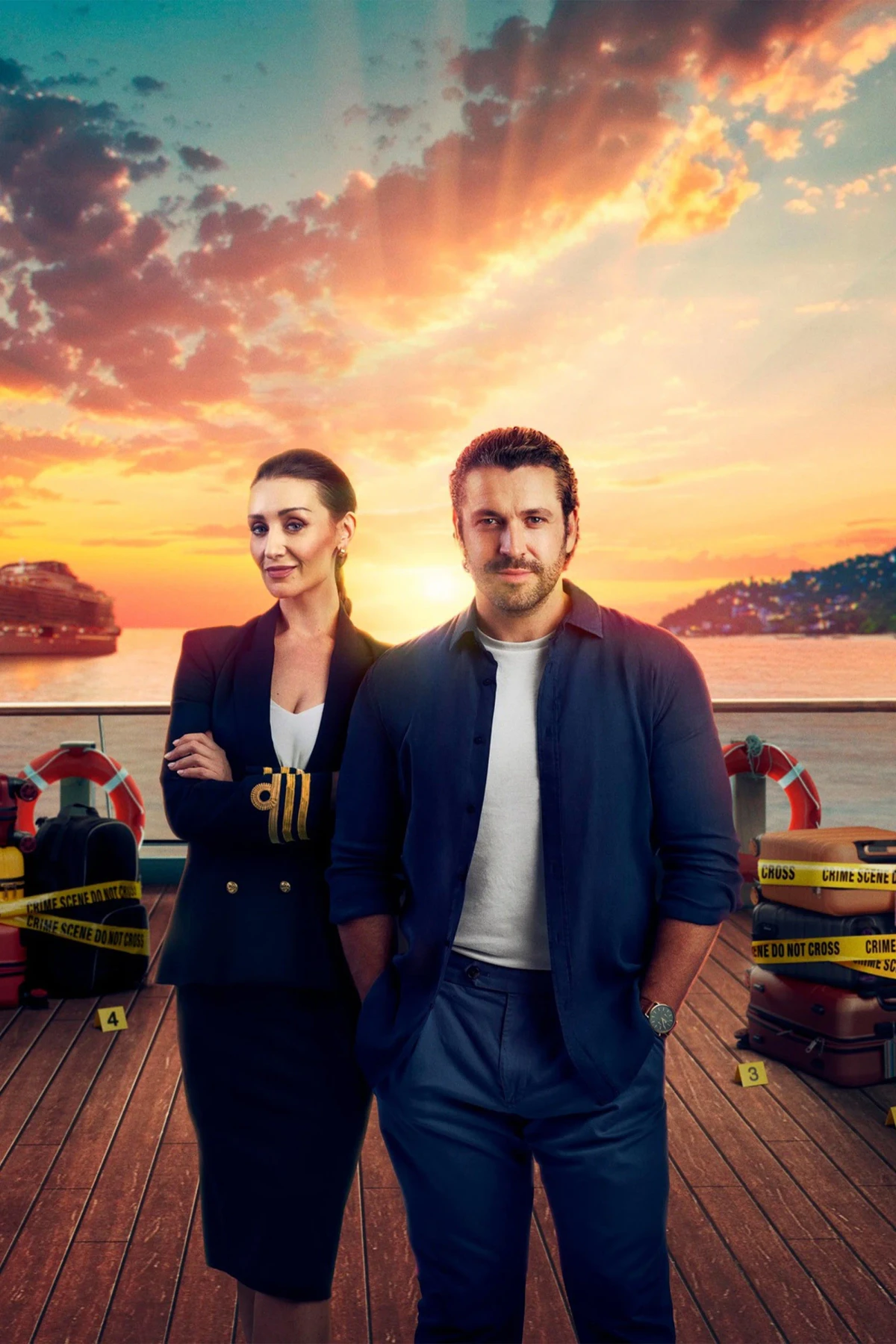 Постер сериалаУбийство на борту