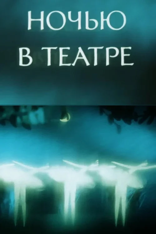 Постер фильма Ночью в театре
