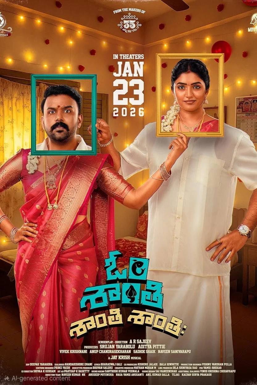 Постер фильма ఓం శాంతి శాంతి శాంతి