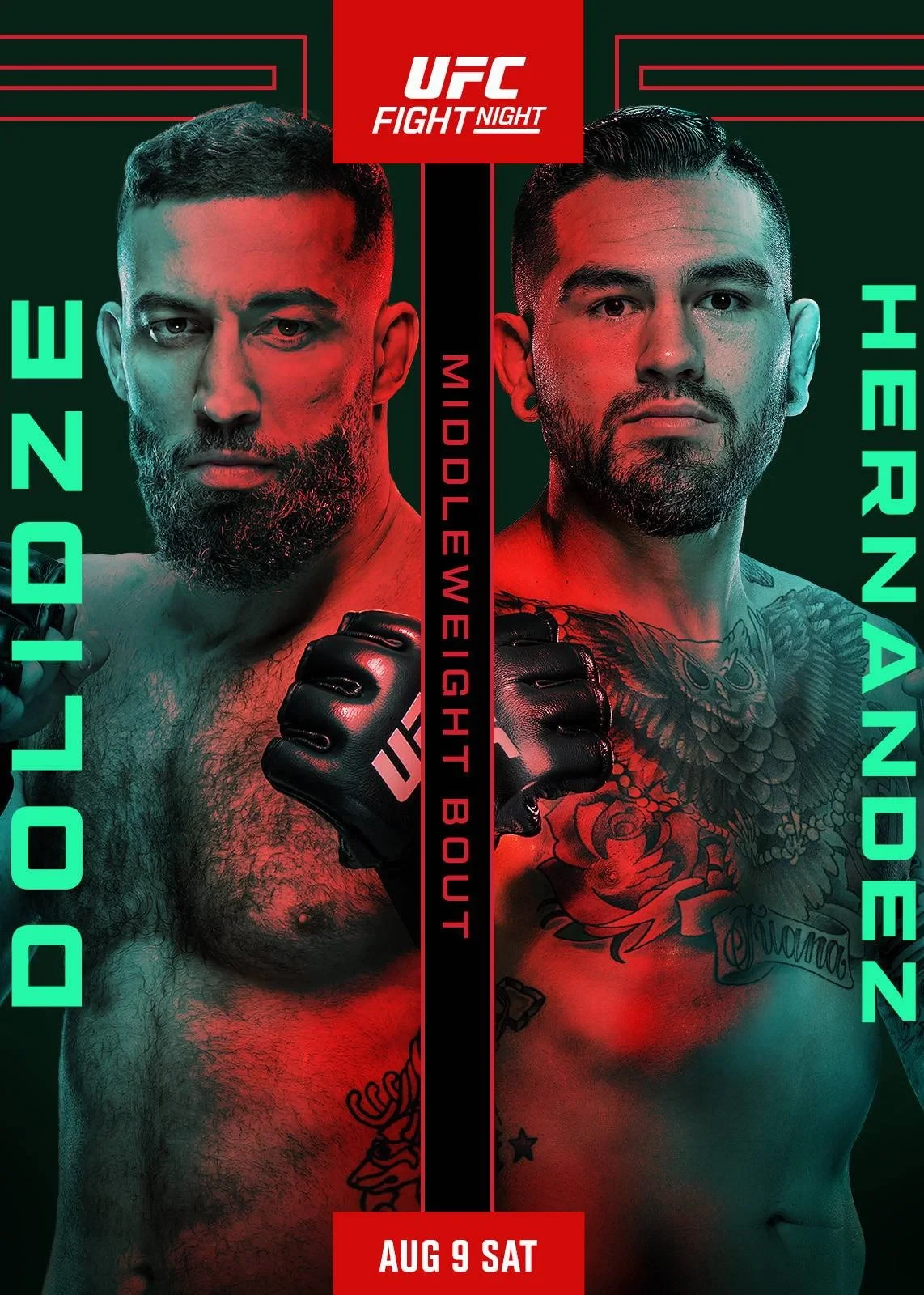 Постер фильма UFC on ESPN 72: Долидзе vs. Хернандез