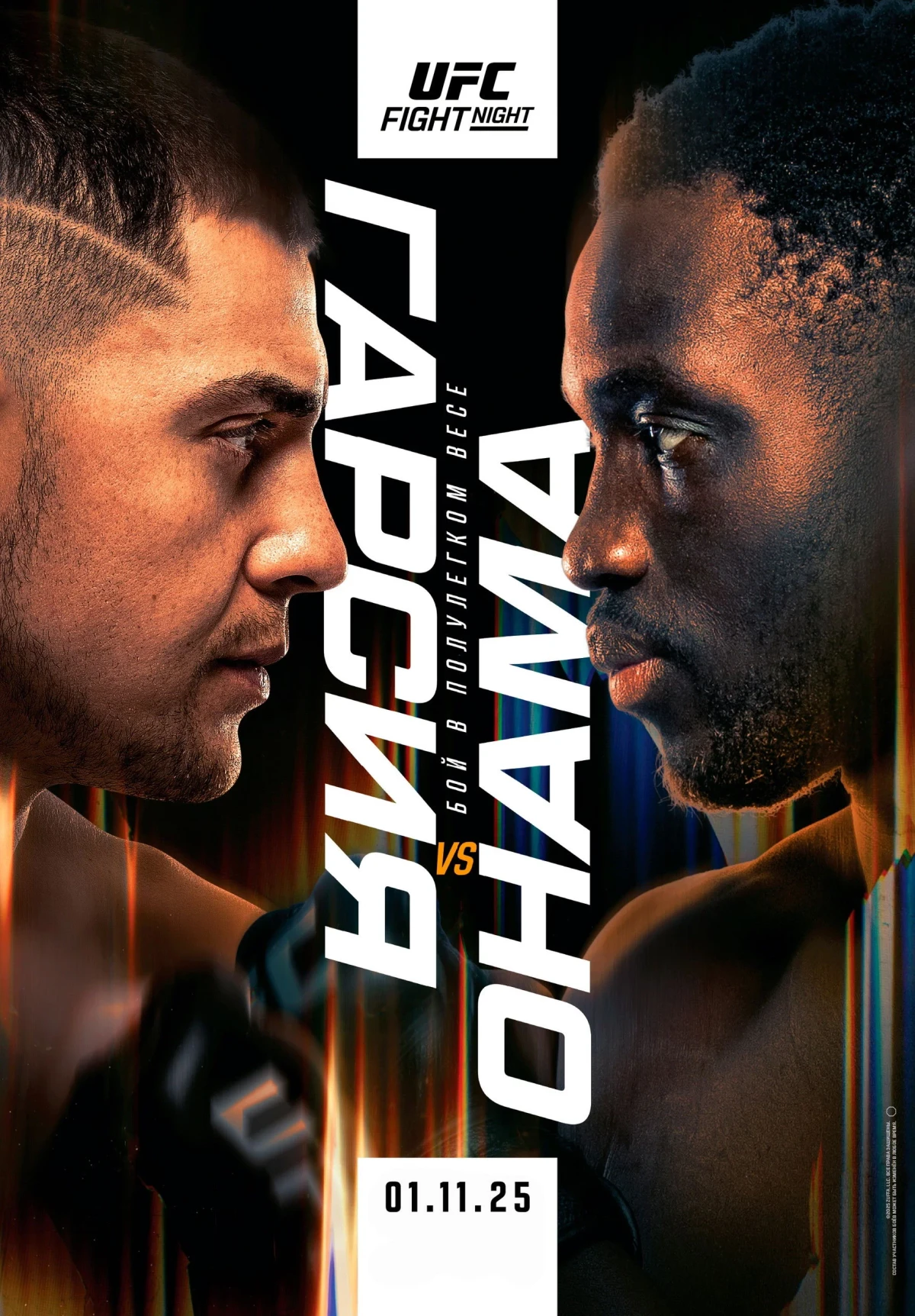 Постер фильма UFC Fight Night 263: Гарсия vs. Онама