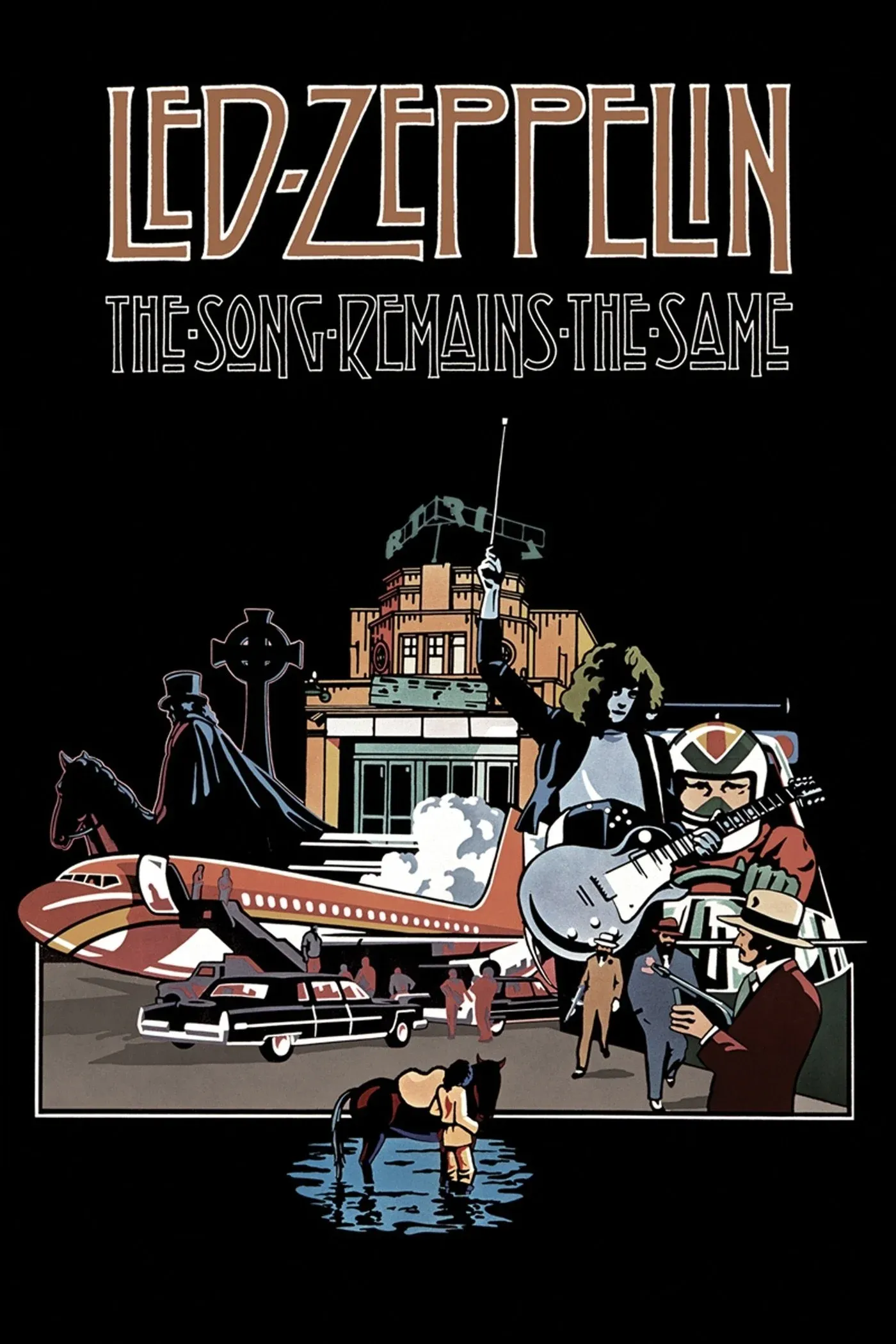 Постер фильма Led Zeppelin - The Song Remains the Same