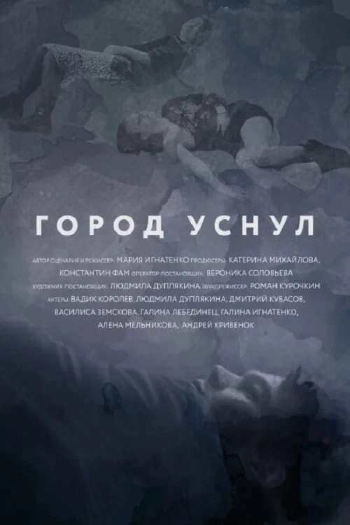 Постер фильма Город уснул